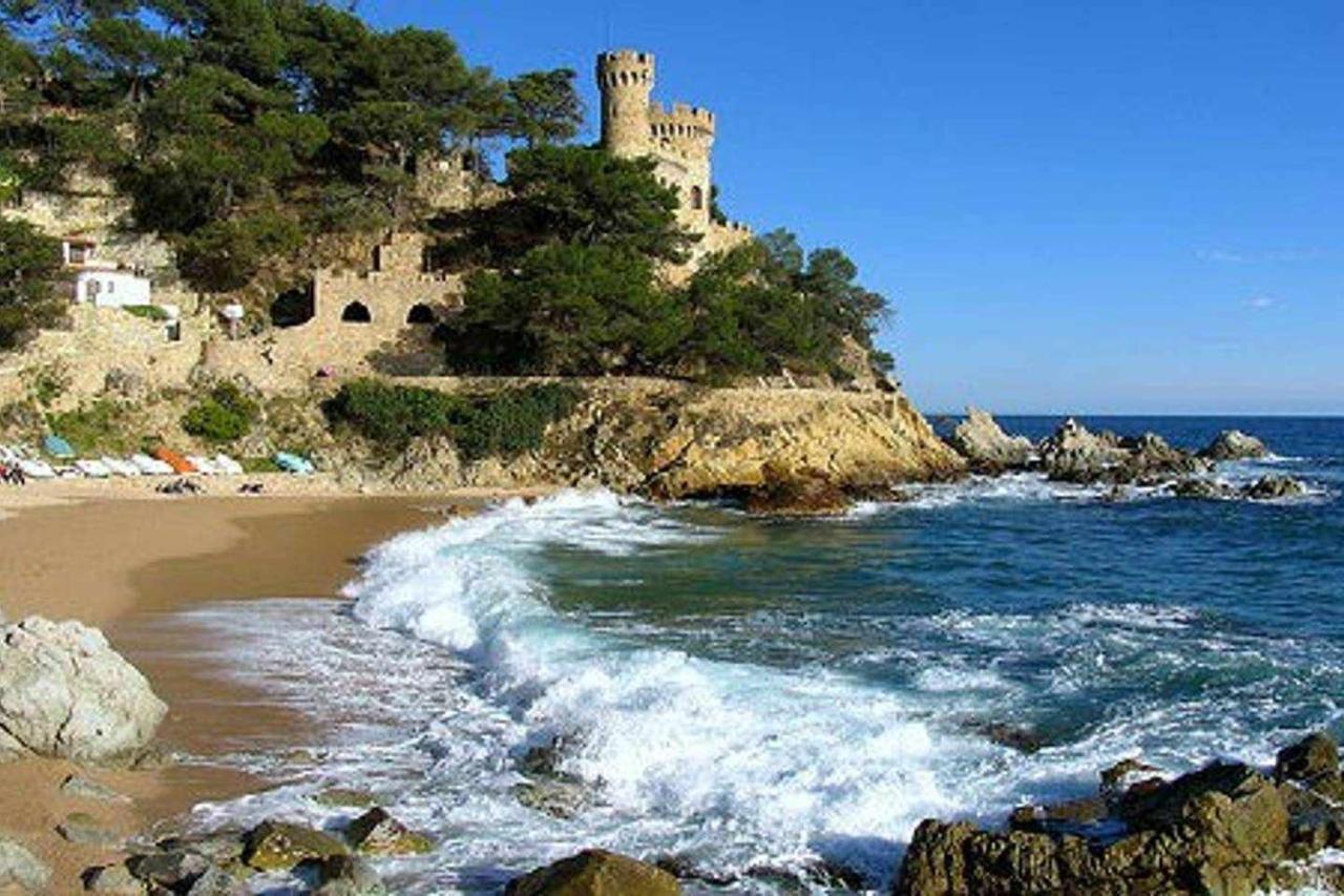 Las Antillas Con Piscina A Pie De Playa 4 Pax Lloret de Mar Kültér fotó