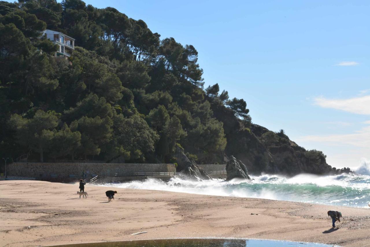 Las Antillas Con Piscina A Pie De Playa 4 Pax Lloret de Mar Kültér fotó